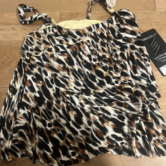 MIRACLESUIT FUR REALZ TANKINI TOP size 8 - Picture 4 of 5